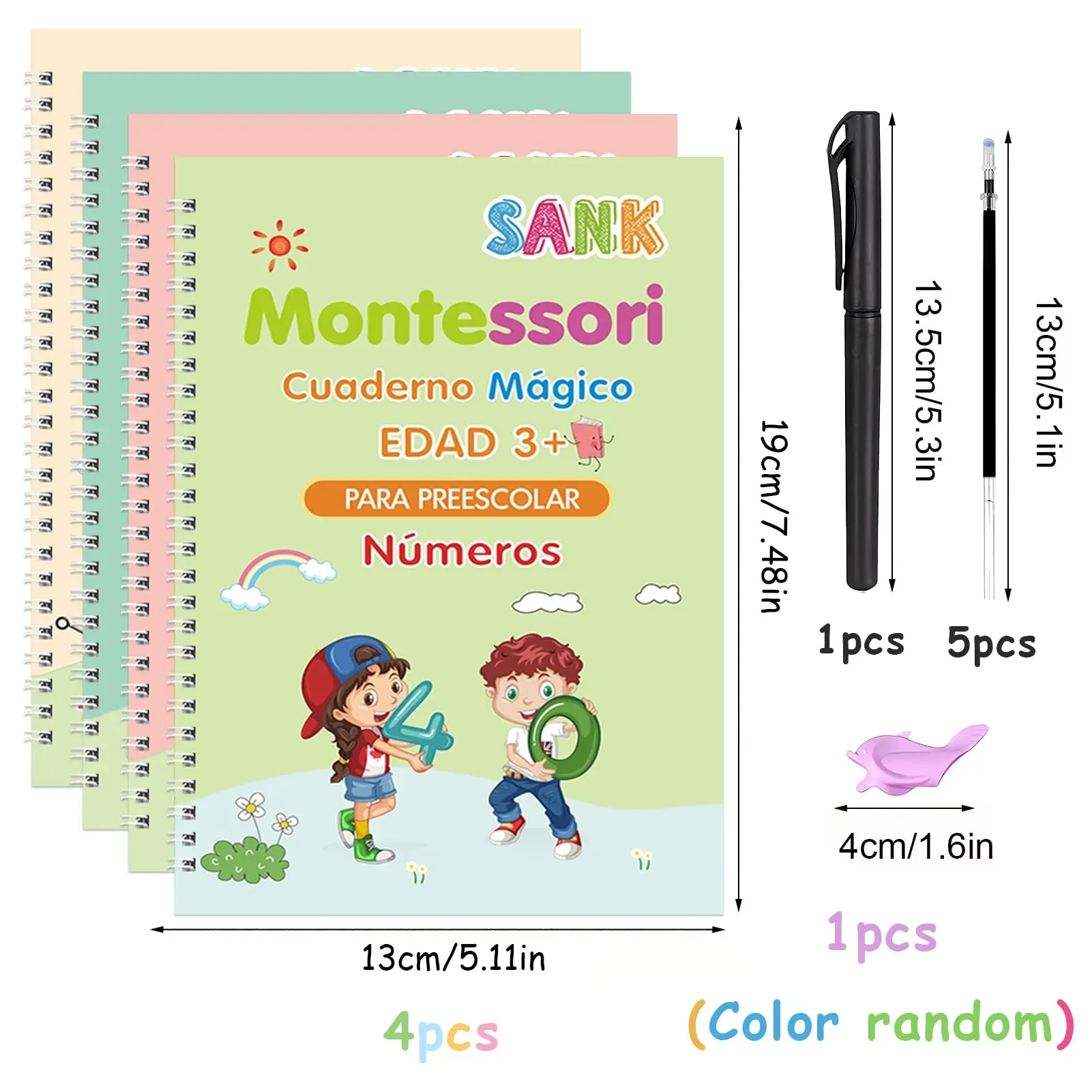 Set Caligrafia X4 Cuadernos