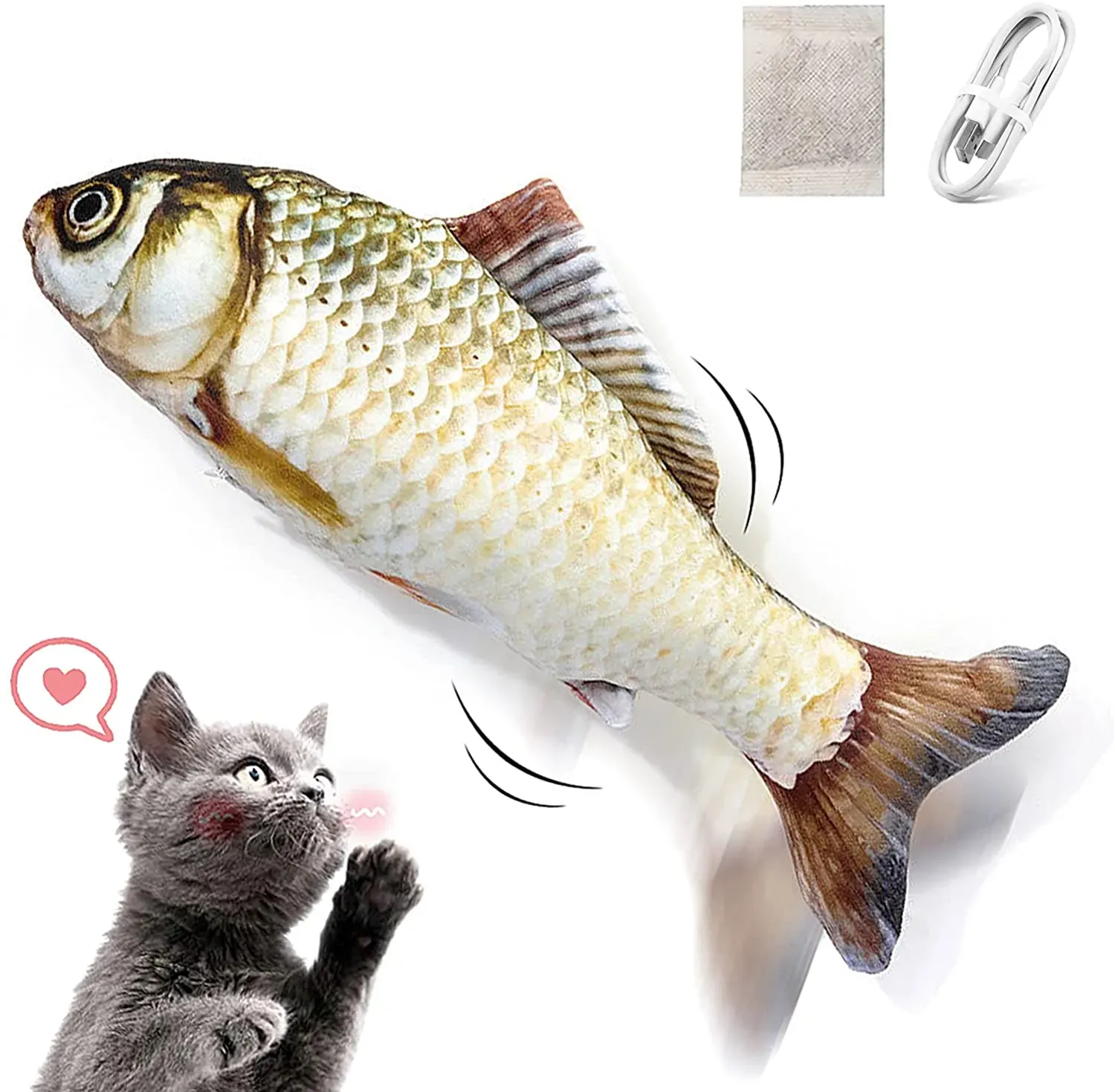 Juguete Pescado Para Gato