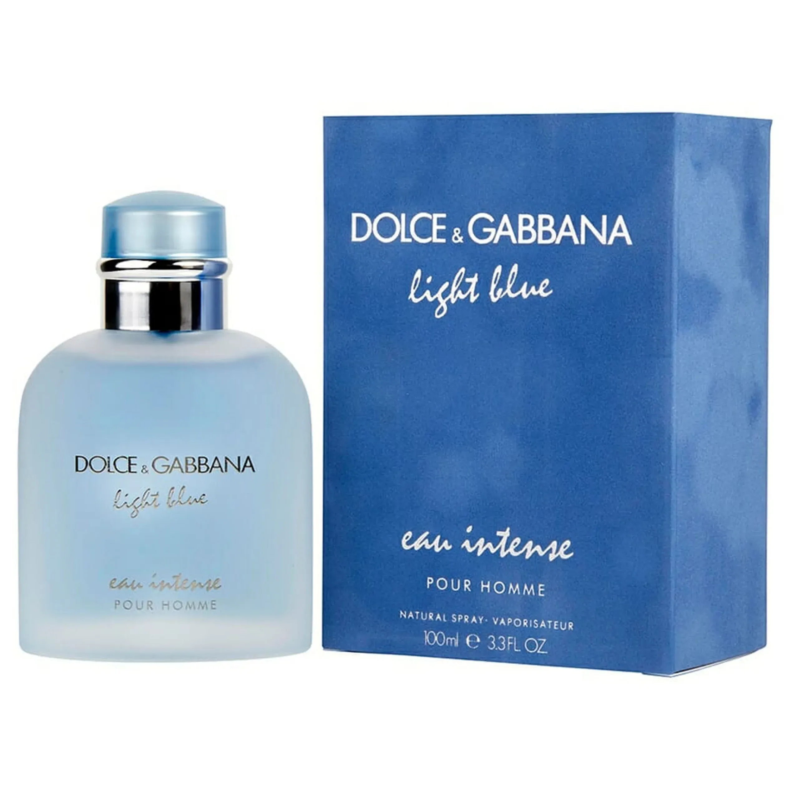 Perfume Light Blue Eau Intense Pour Homme Dolce&Gabbana (Replica Con Fragancia Importada)- Hombre