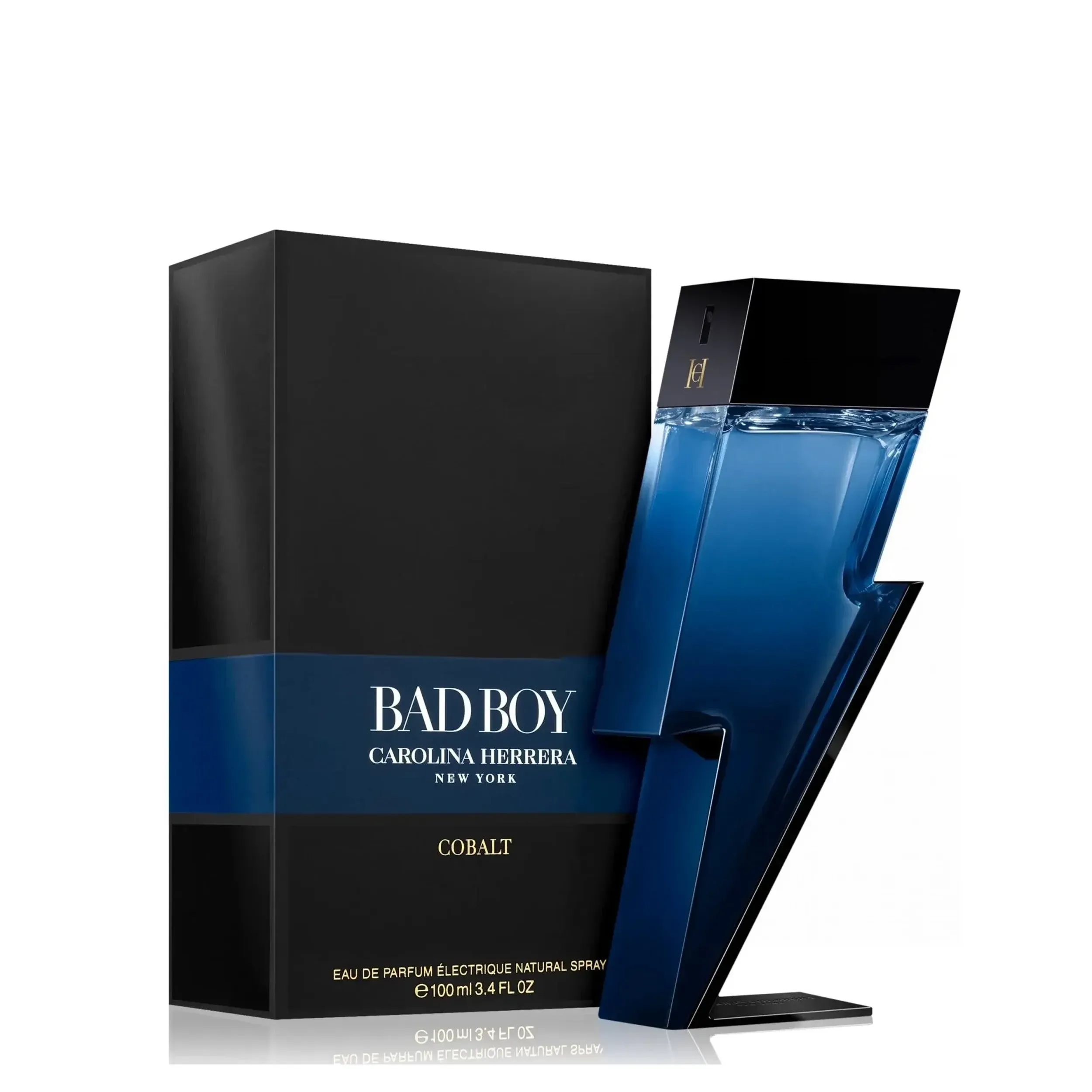 Perfume Bad Boy Cobalt Parfum Electrique Carolina Herrera (Replica Con Fragancia Importada)- Hombre