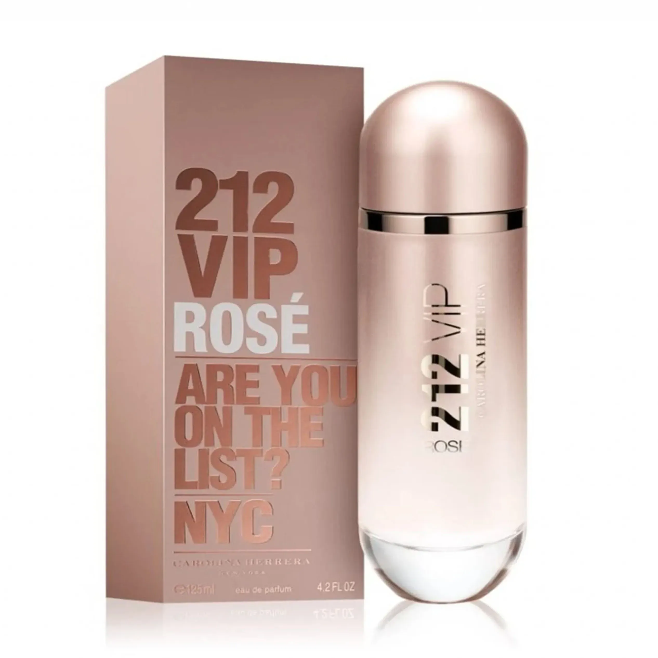 Perfume 212 VIP Rosé Carolina Herrera (Replica Con Fragancia Importada)- Mujer