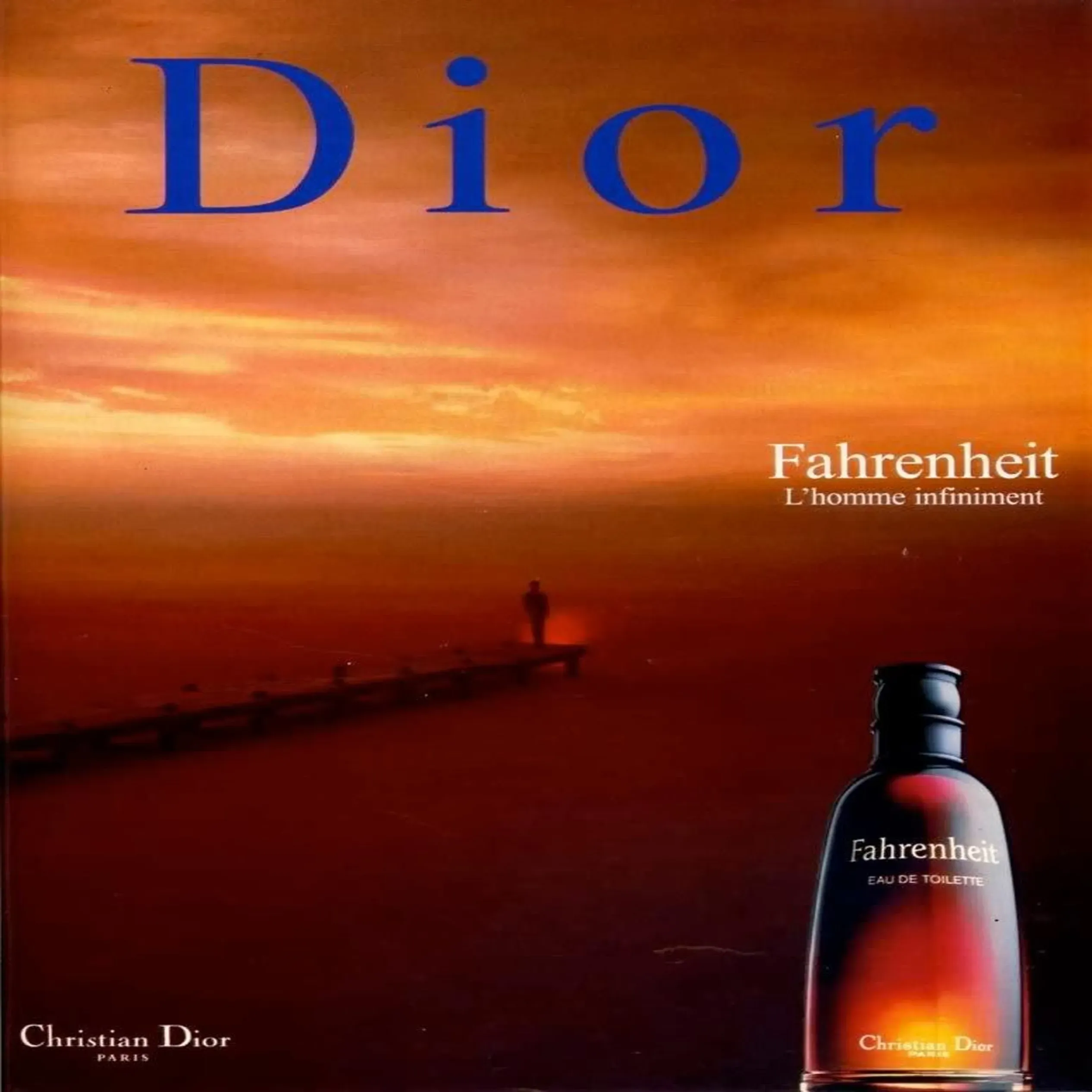 Perfume Fahrenheit Dior  (Replica Con Fragancia Importada)- Hombre