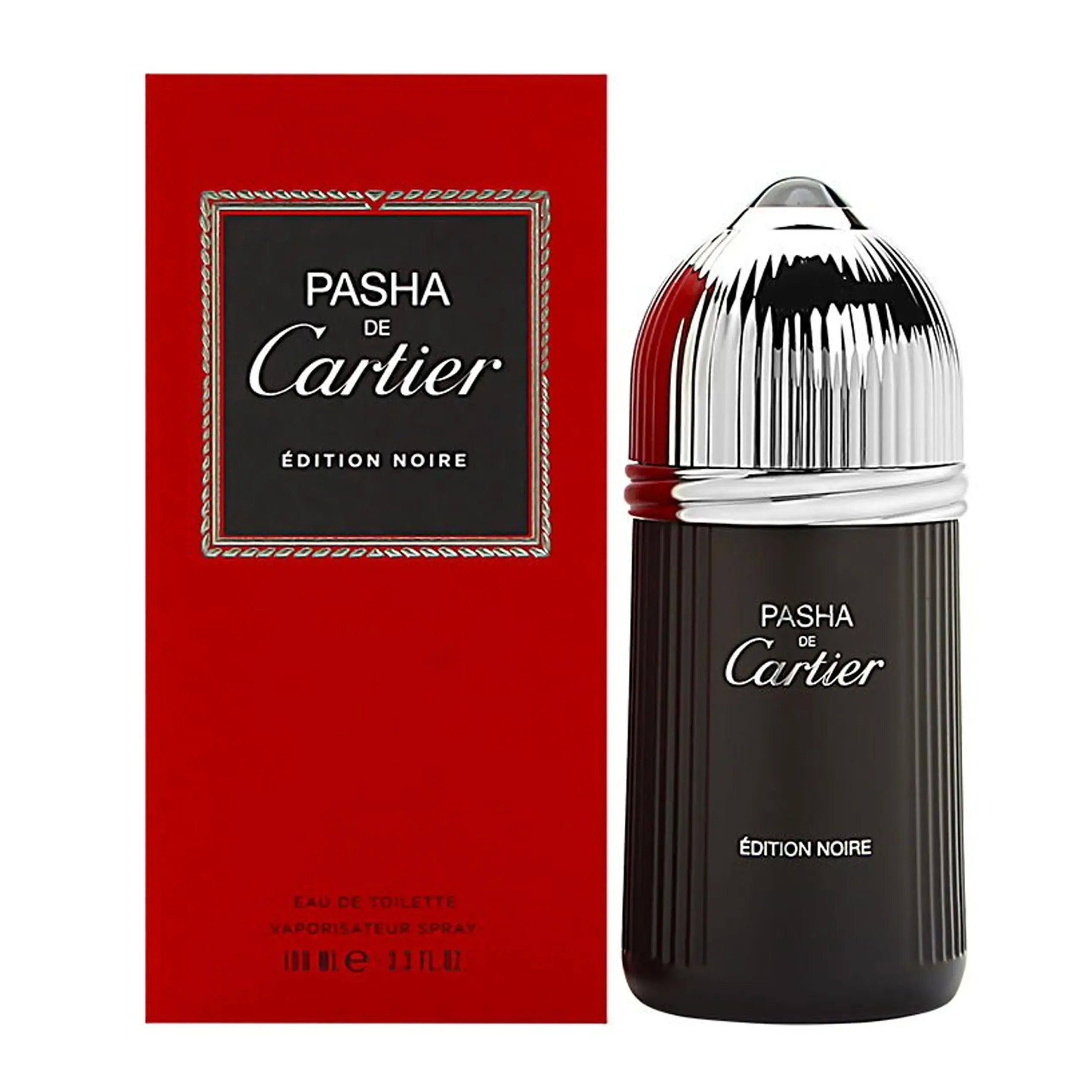 Perfume Pasha de Cartier Edition Noire Cartier (Replica Con Fragancia Importada)- Hombre