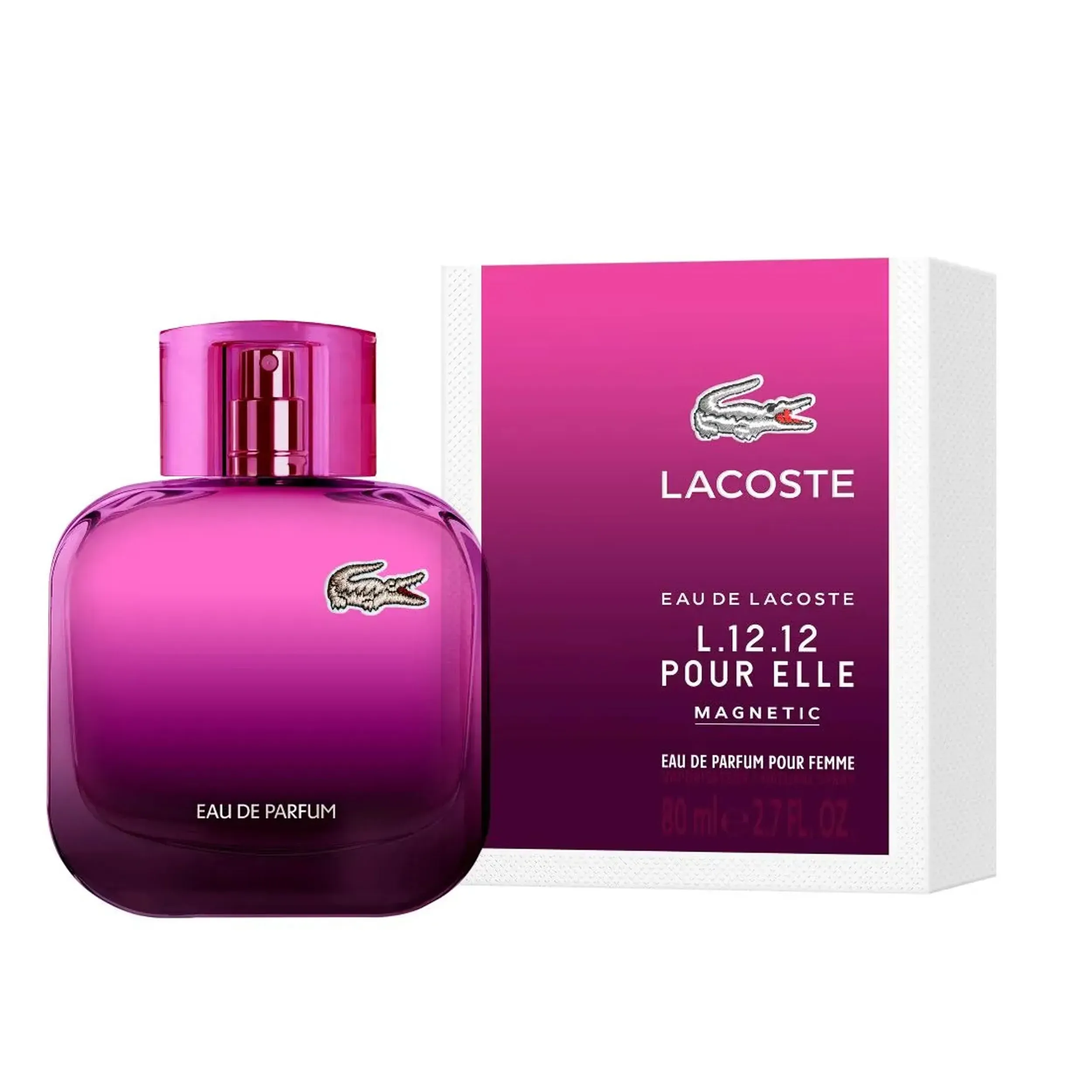 Perfume Eau de Lacoste L.12.12 Pour Elle Magnetic Lacoste Fragrances (Replica Con Fragancia Importada)- Mujer