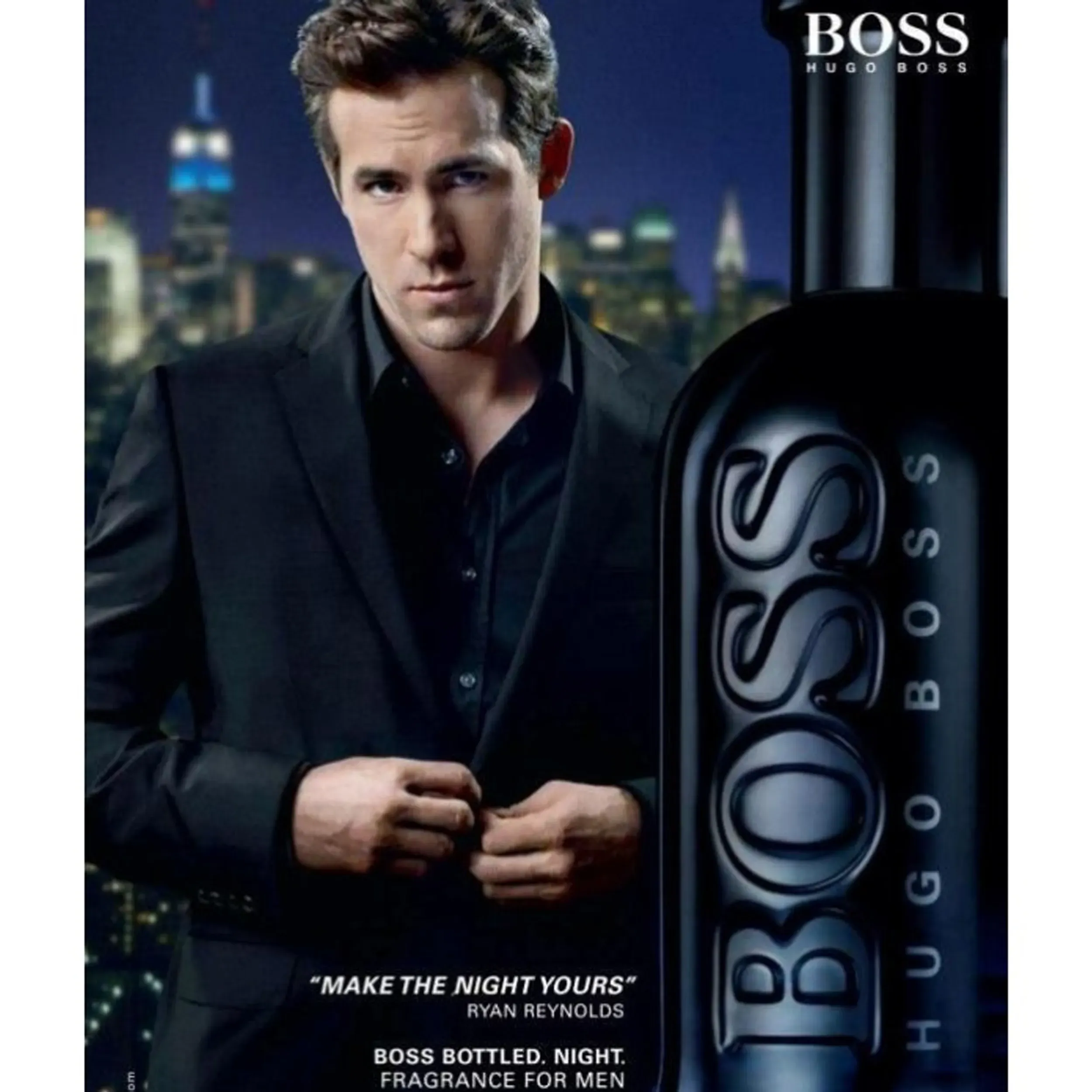  Perfume Boss Bottled Night Hugo Boss (Replica Con Fragancia Importada)- Hombre