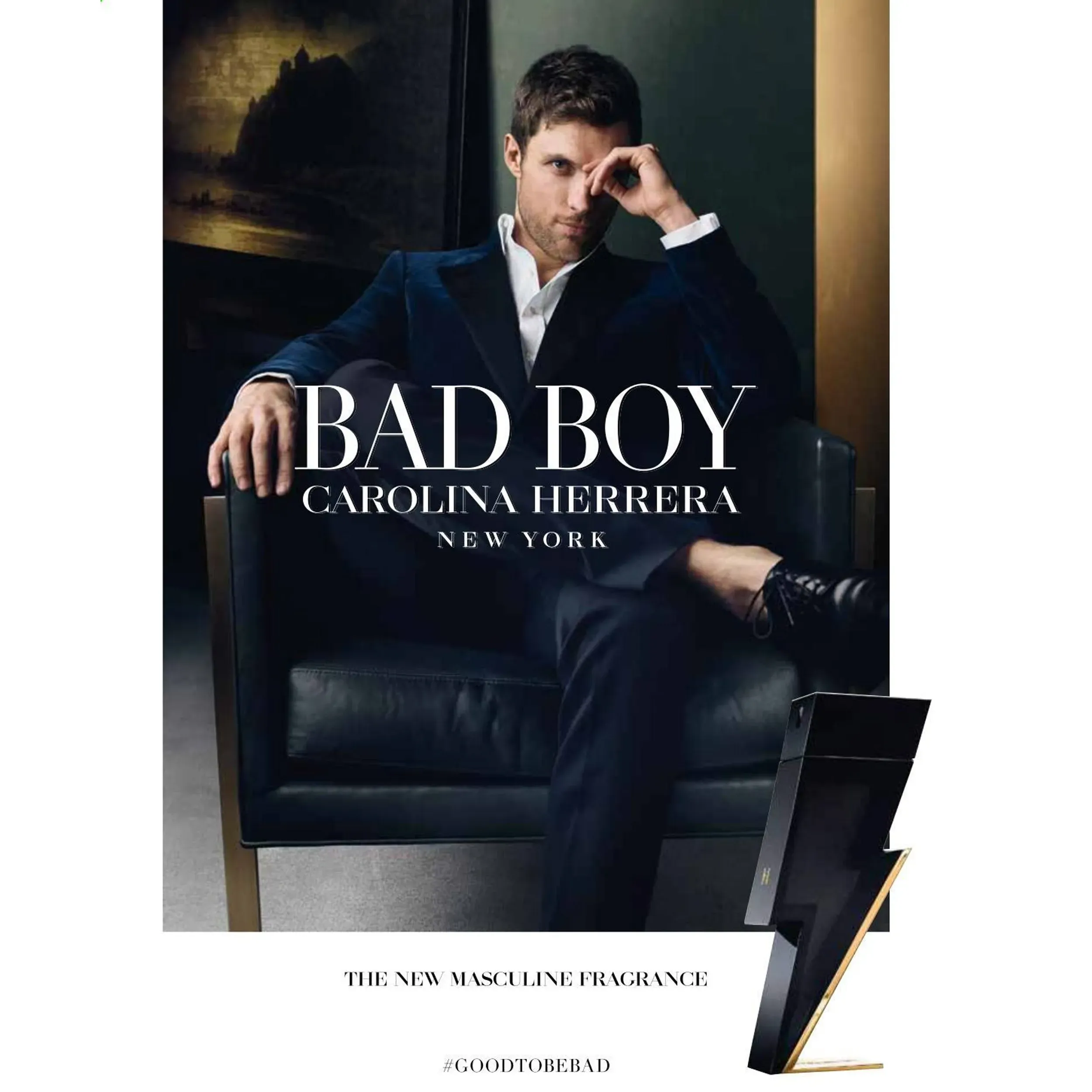 Perfume Bad Boy Carolina Herrera (Replica Con Fragancia Importada)- Hombre