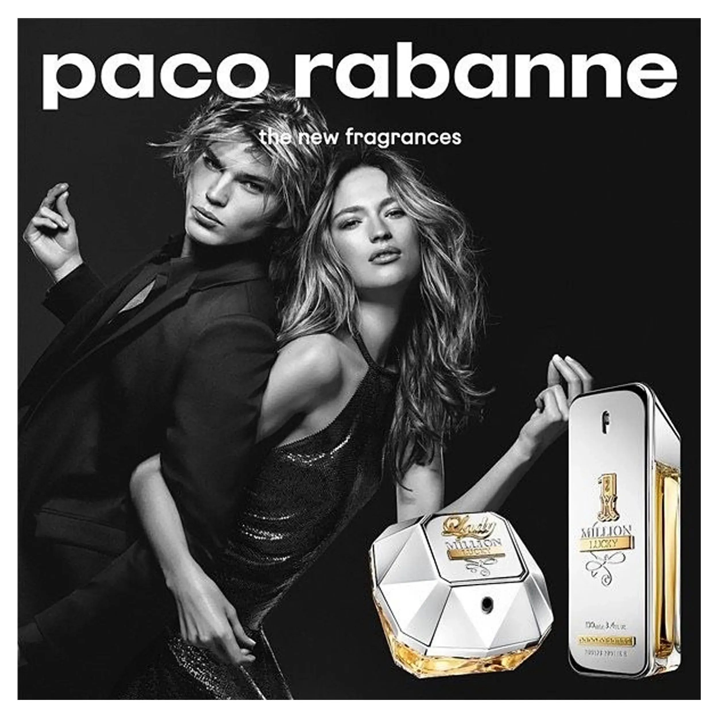 Perfume 1 Million Lucky Paco Rabanne  (Replica Importada)- Hombre