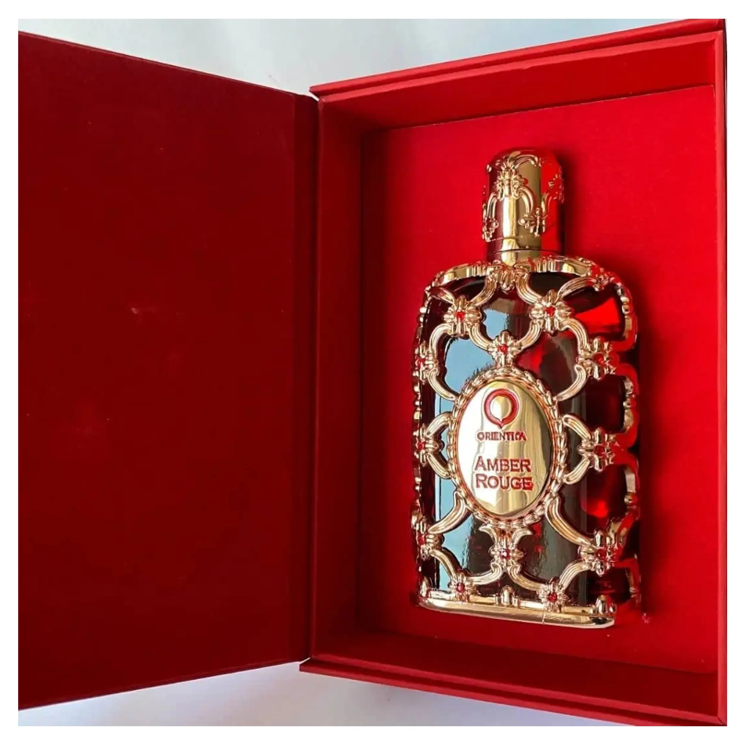 Perfume Amber Rouge Orientica para Hombres y Mujeres (Replica Con Fragancia Importada)