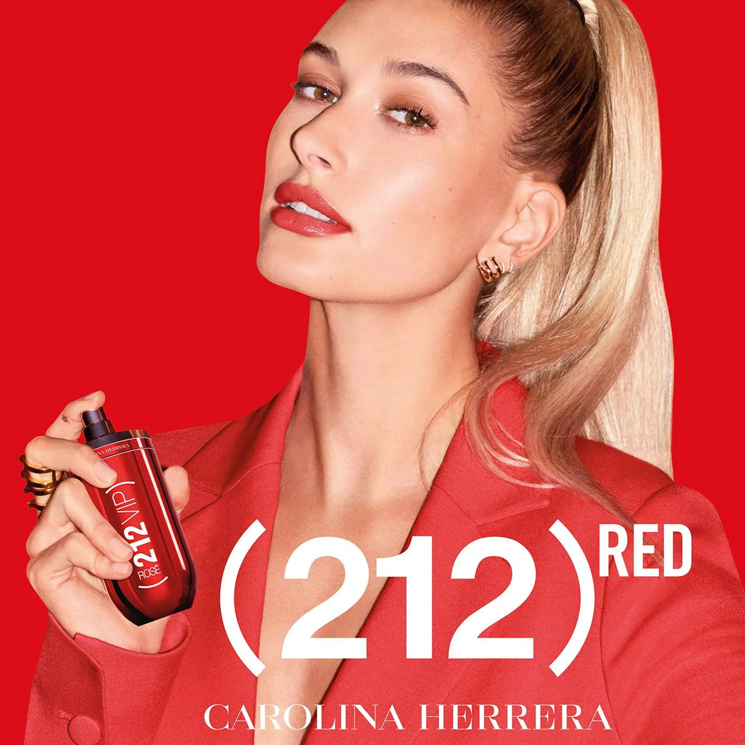 Perfume 212 VIP Rosé Red Carolina Herrera (Replica Con Fragancia Importada)- Mujer