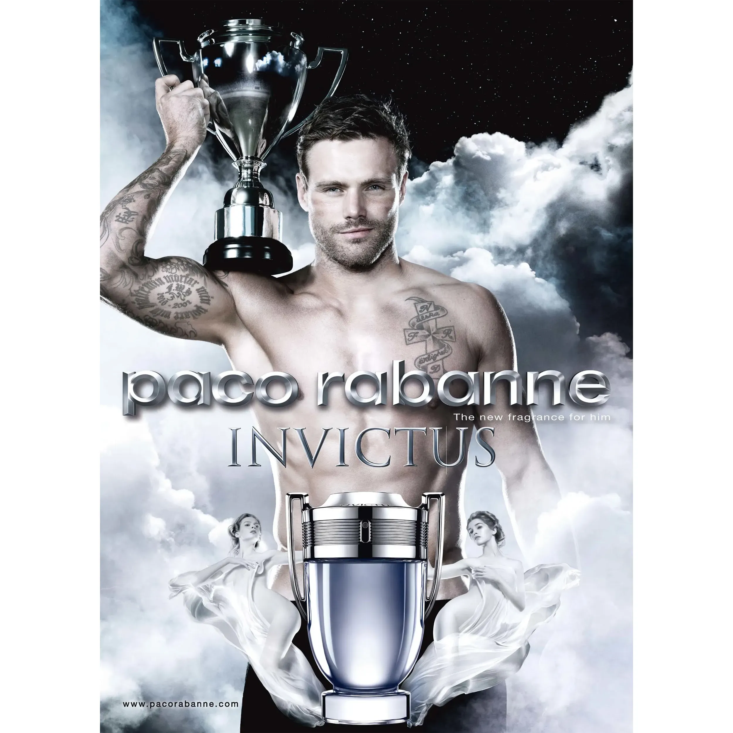 Perfume Invictus Paco Rabanne (Replica Con Fragancia Importada)- Hombre