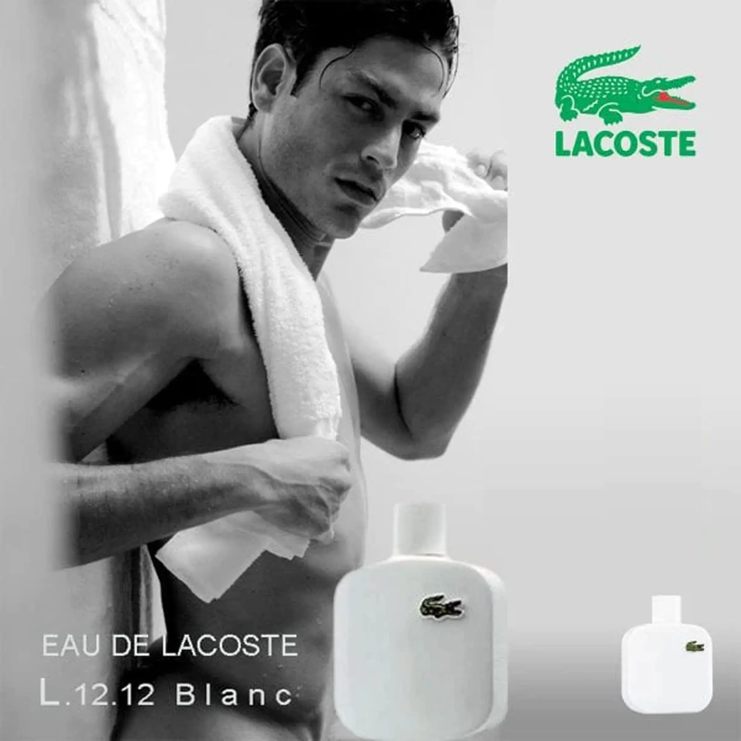 Perfume Eau de Lacoste L.12.12. White Lacoste Fragrances (Replica Con Fragancia Importada)- Hombre