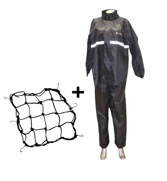 Impermeable Motociclista De 2 Piezas + Obsequio