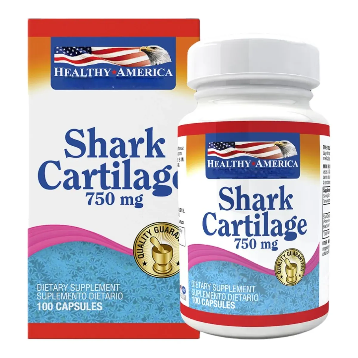 Cartilago de Tiburon X100 Cap - Healthy America