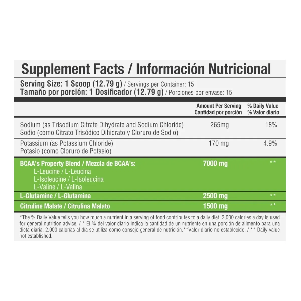 Bcaas Aminoacidos 192gr - Healthy Sports