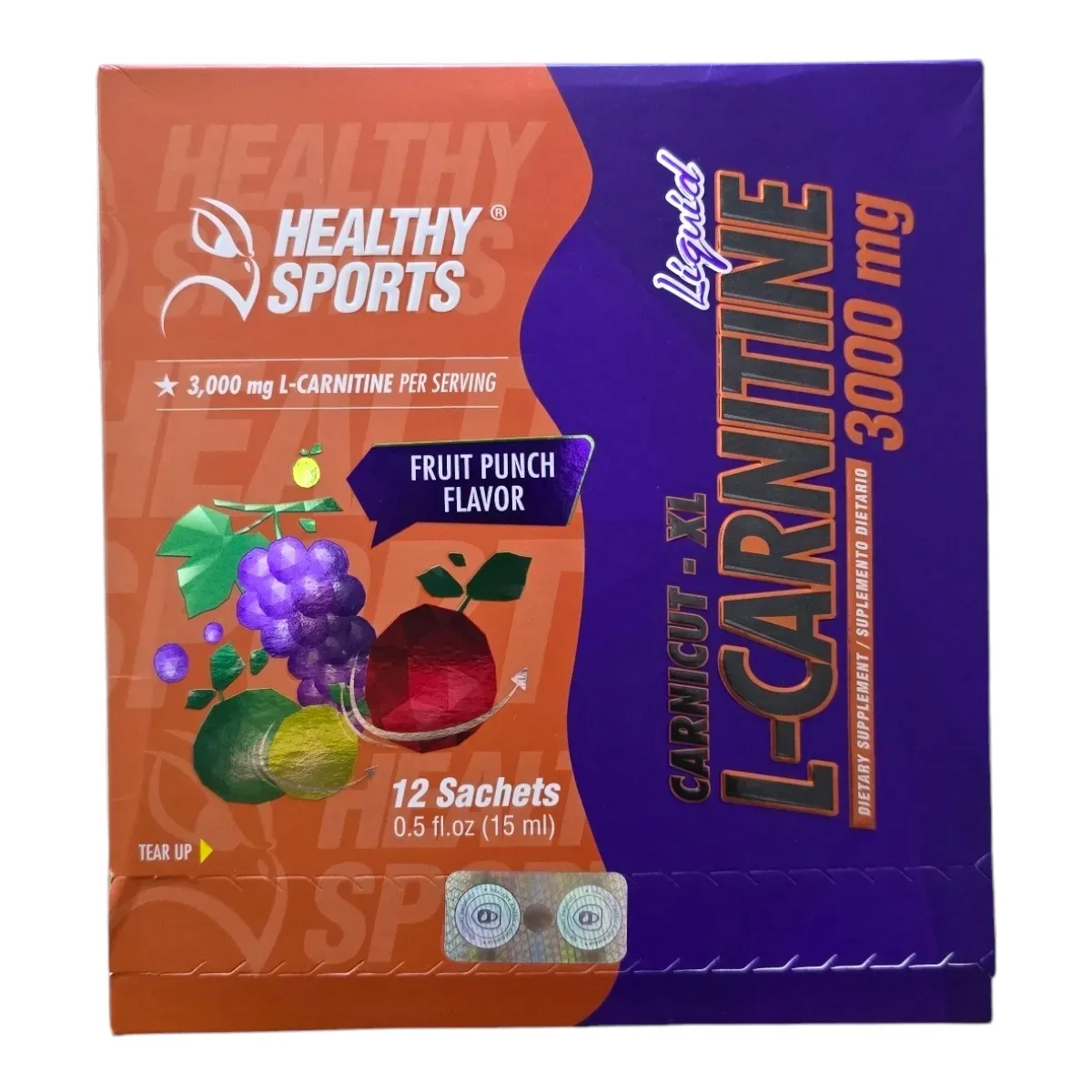 L-carnitina 3.000mg - Sachets