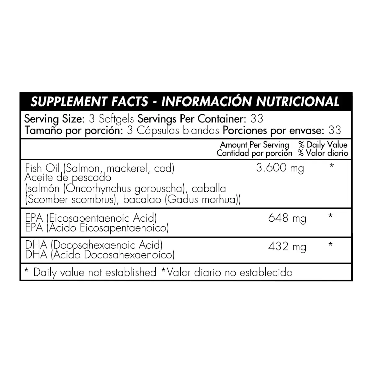 Omega 3 1.200Mg X100 Healthy America