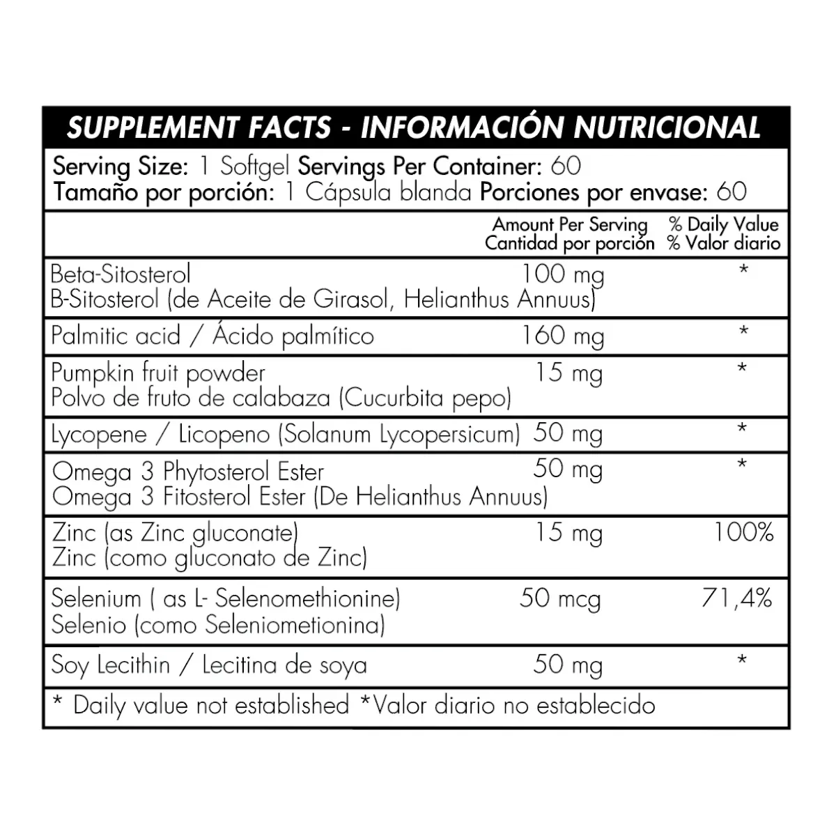 PSA X60 Softgels - Healthy America