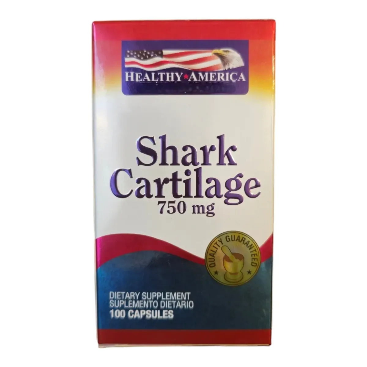 Cartilago de Tiburon X100 Cap - Healthy America