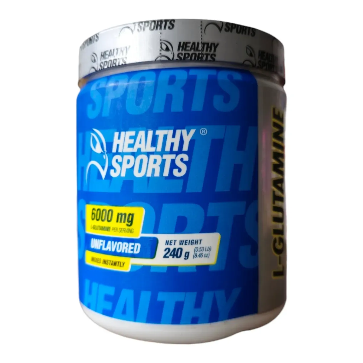 L-glutamina 6000 Mg - 240gr - Healthy Sports