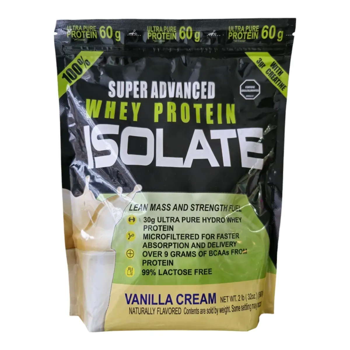 Whey Protein Isolate 2lb