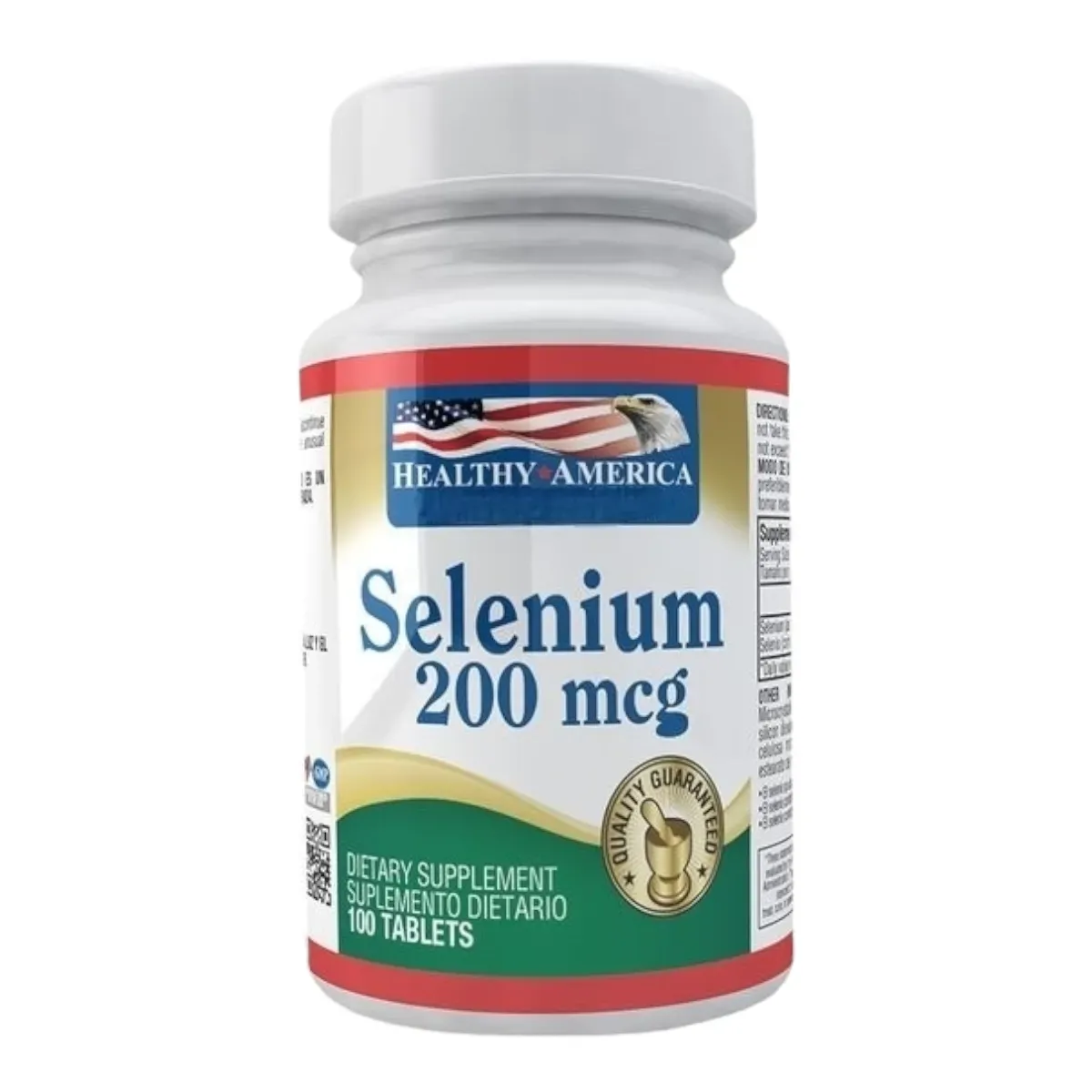 Selenium 200mcg X100 Healthy America