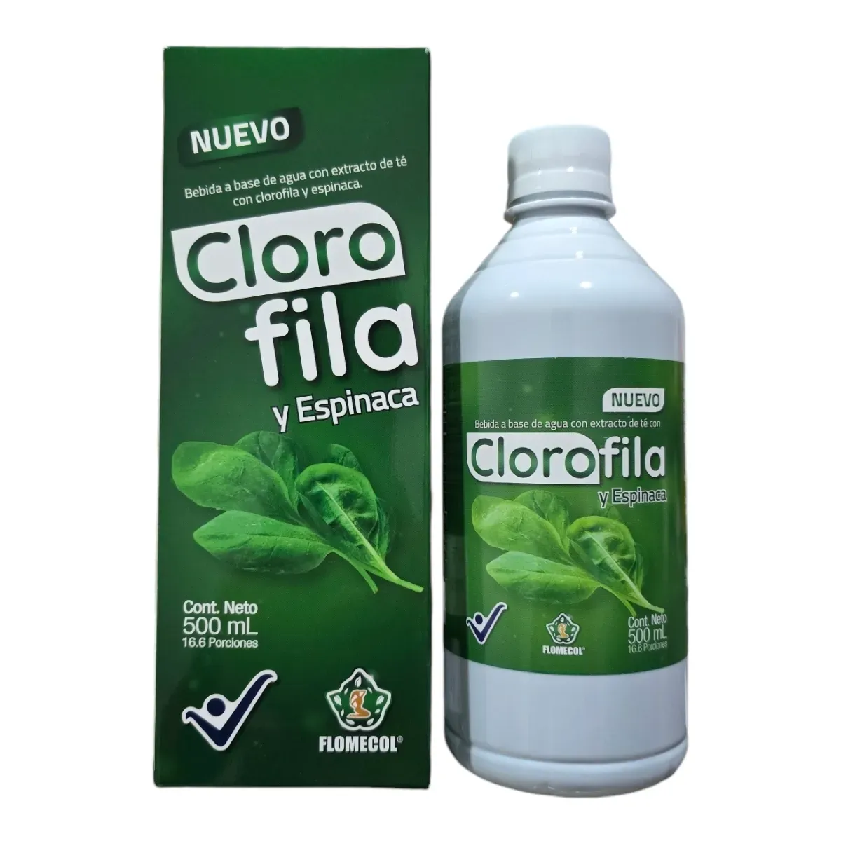 Clorofila Y Espinaca 500ml - Flomecol