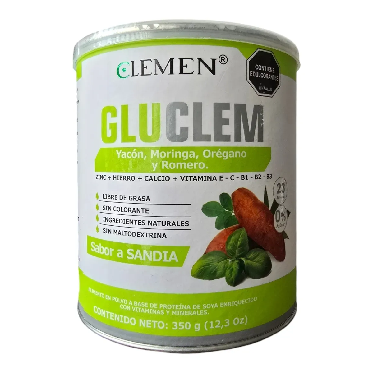 Regulador de Azucar - Gluclem - 350 g - Clemen