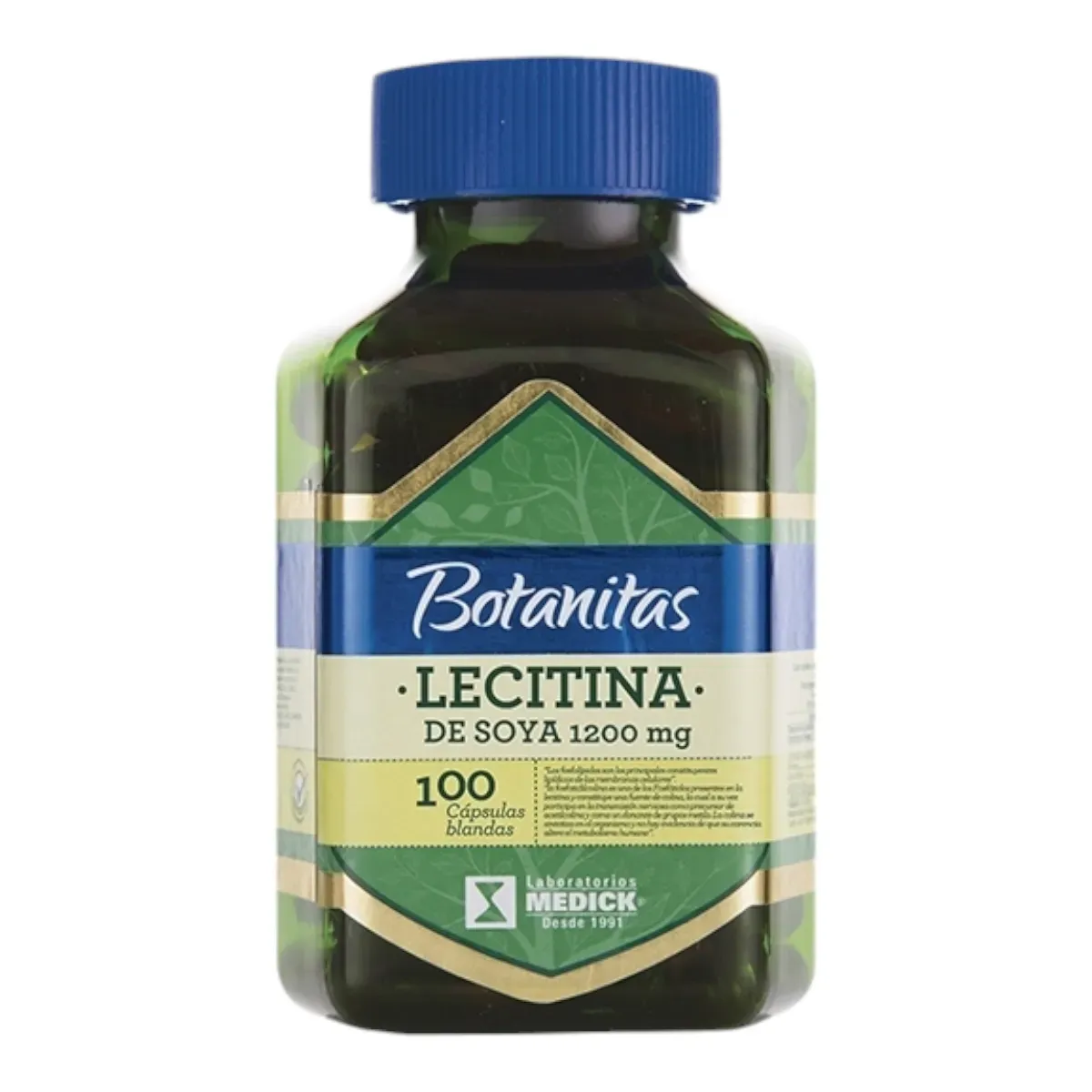 Lecitina De Soya 1200mg - Botanitas 