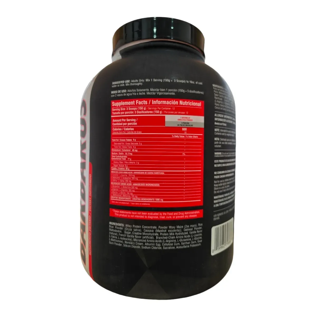 Proteina Barbarus 4Lb - Healthy Sports