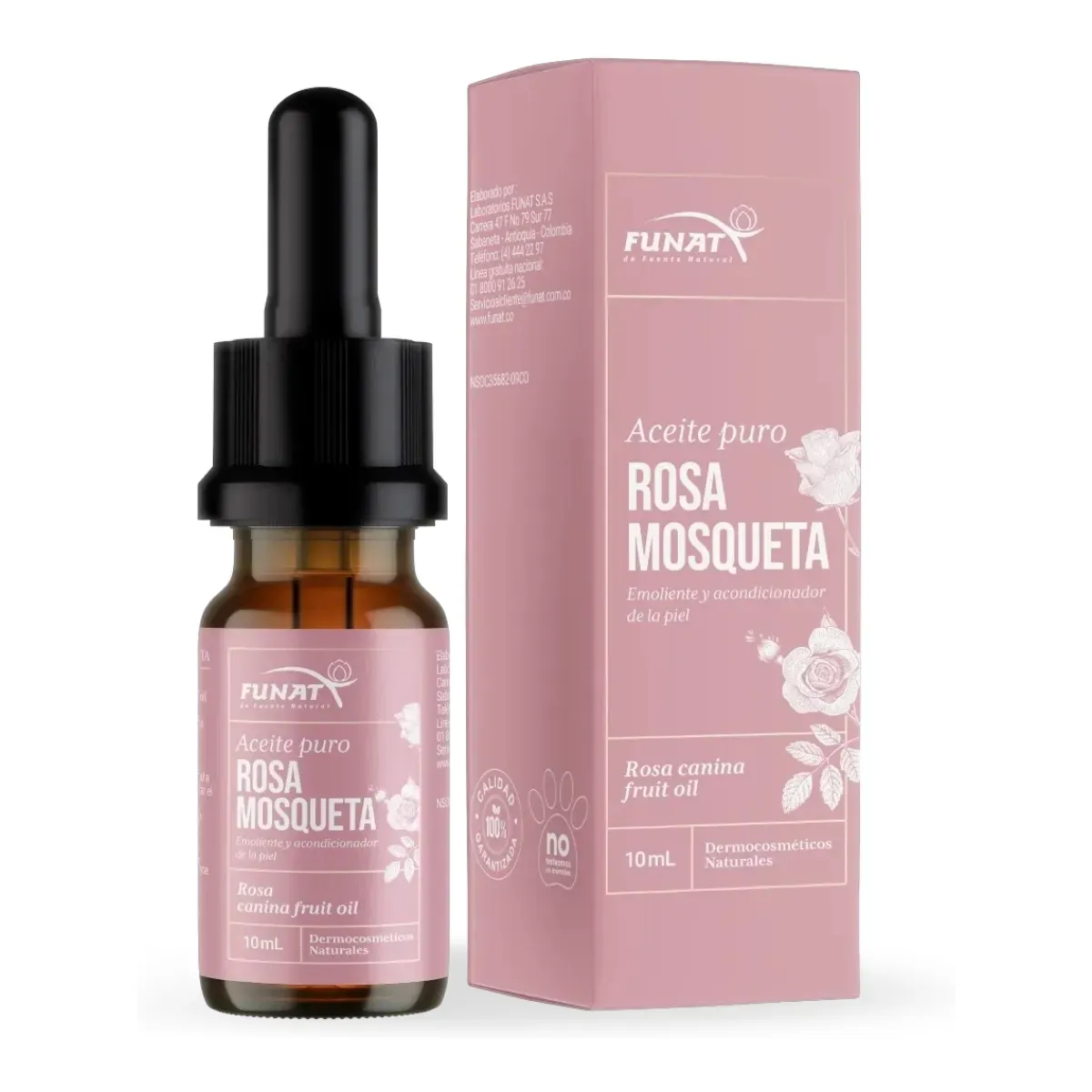 Aceite de rosa mosqueta 10 ml - Funat