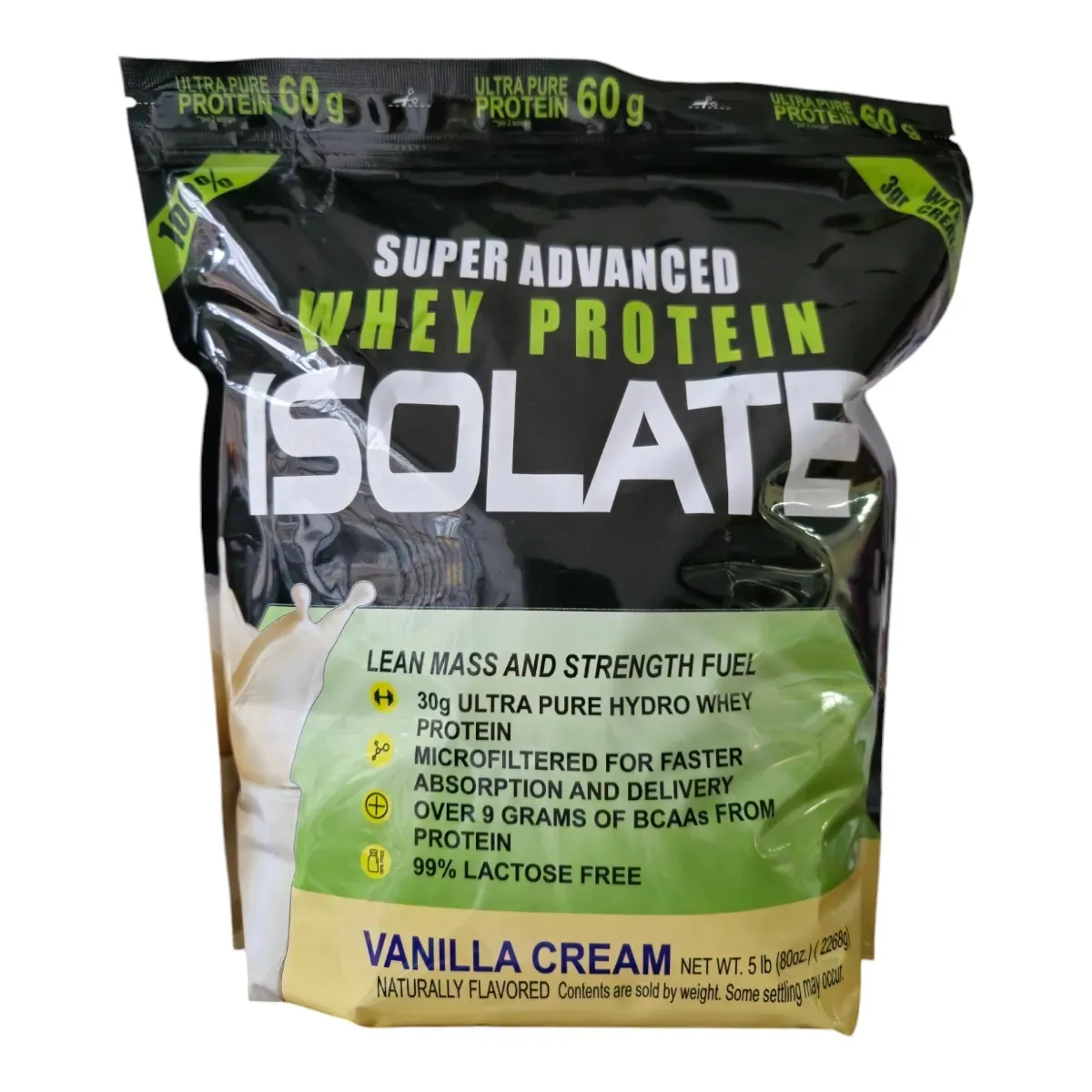 Proteina Advanced Whey Protein Isolate - 5 Lb - Vainilla