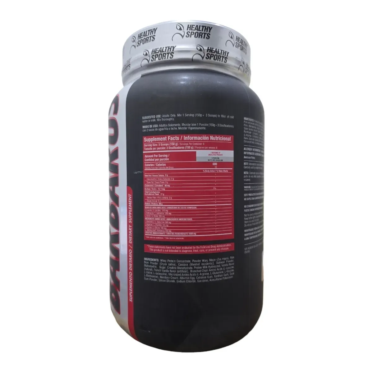 Proteína Barbarus 2Lb - Healthy Sports 