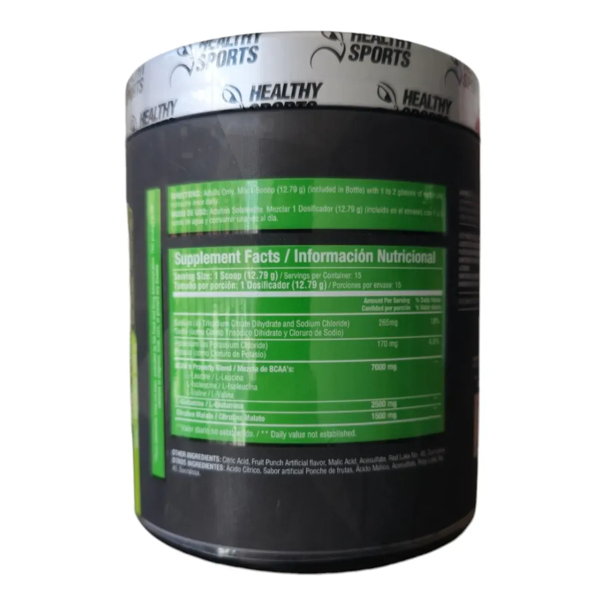 Bcaas Aminoacidos 192gr - Healthy Sports