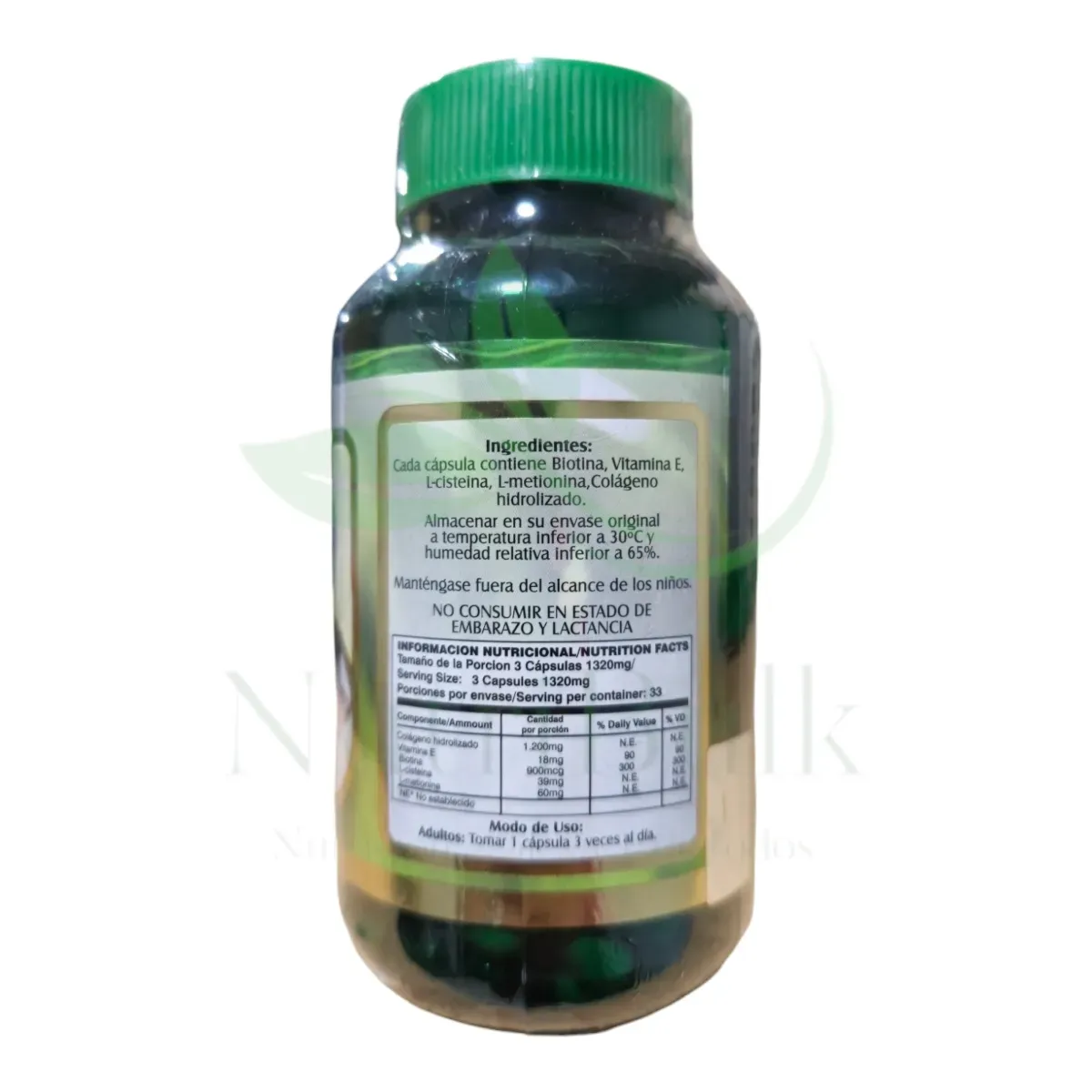 Biotina 900 Mcg - Naturcol