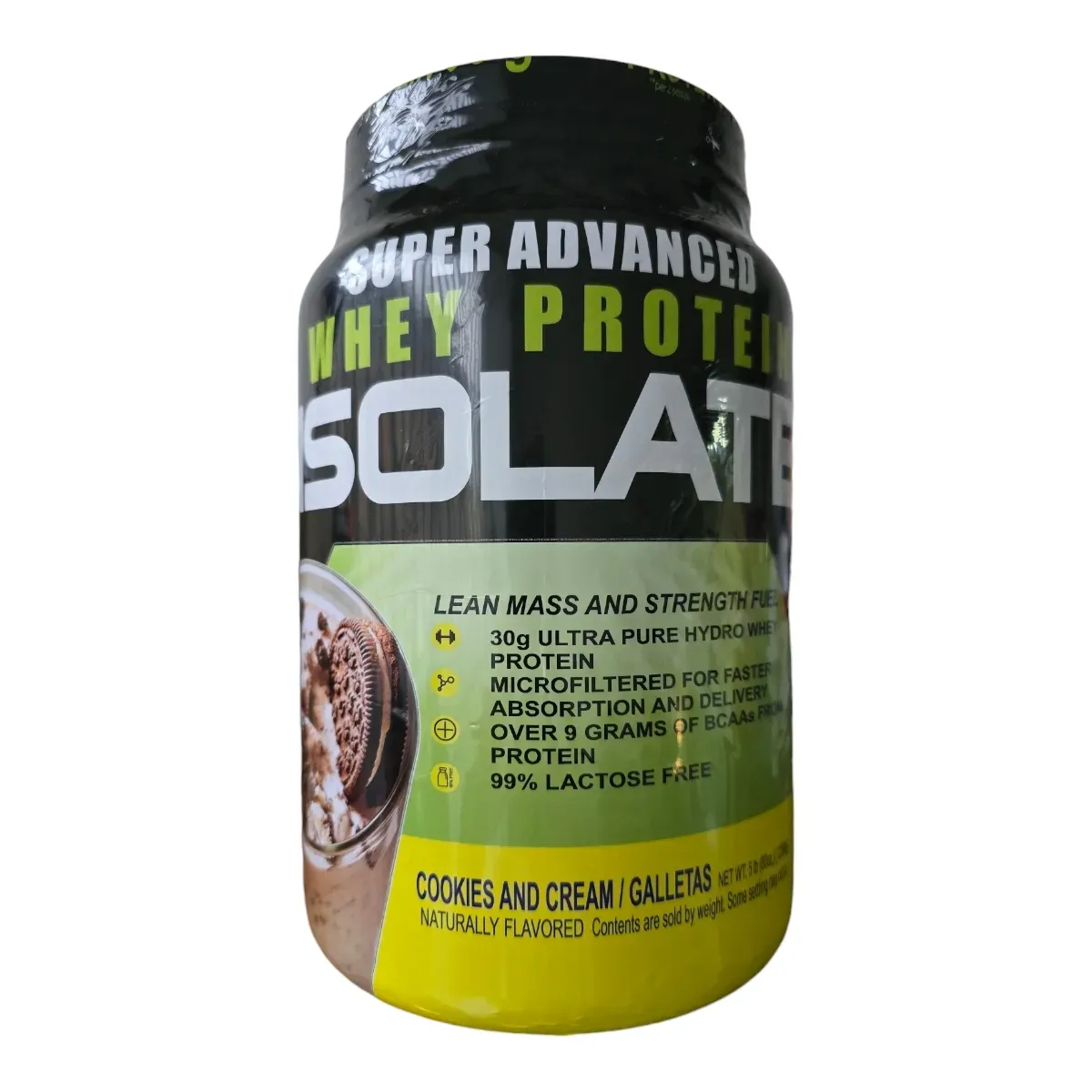 Proteina Super Advanded Whey Protein Isolate - Cookies