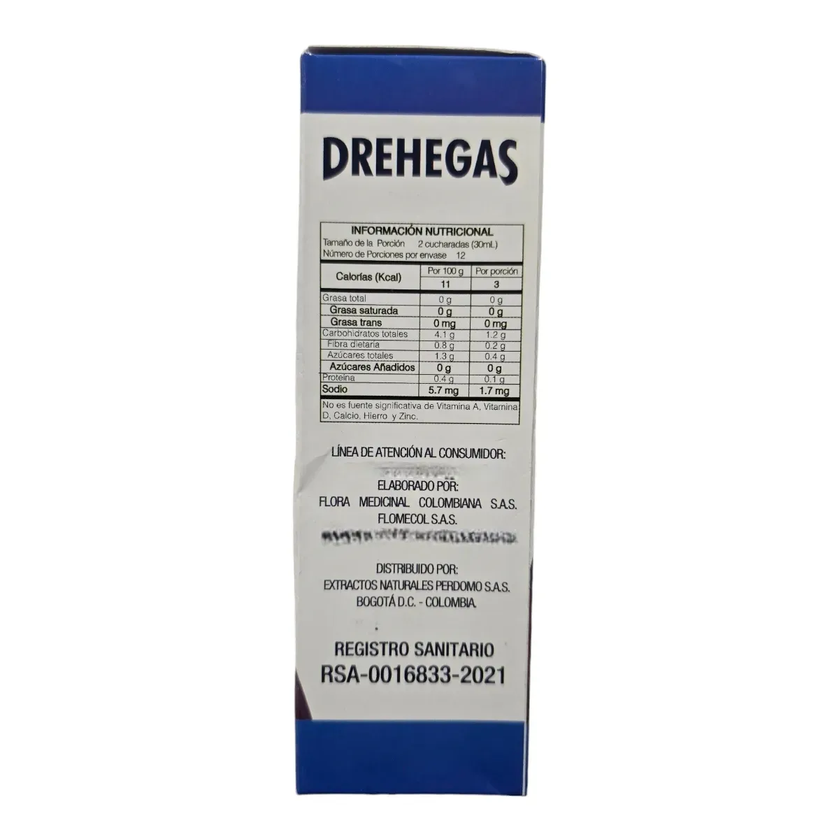 Drehegas 360ml - Flomecol