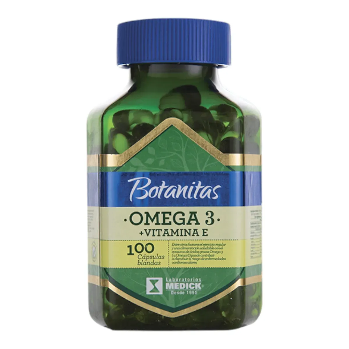 Omega 3 + Vitamina E X100 Capsulas - Botanicas - KIT