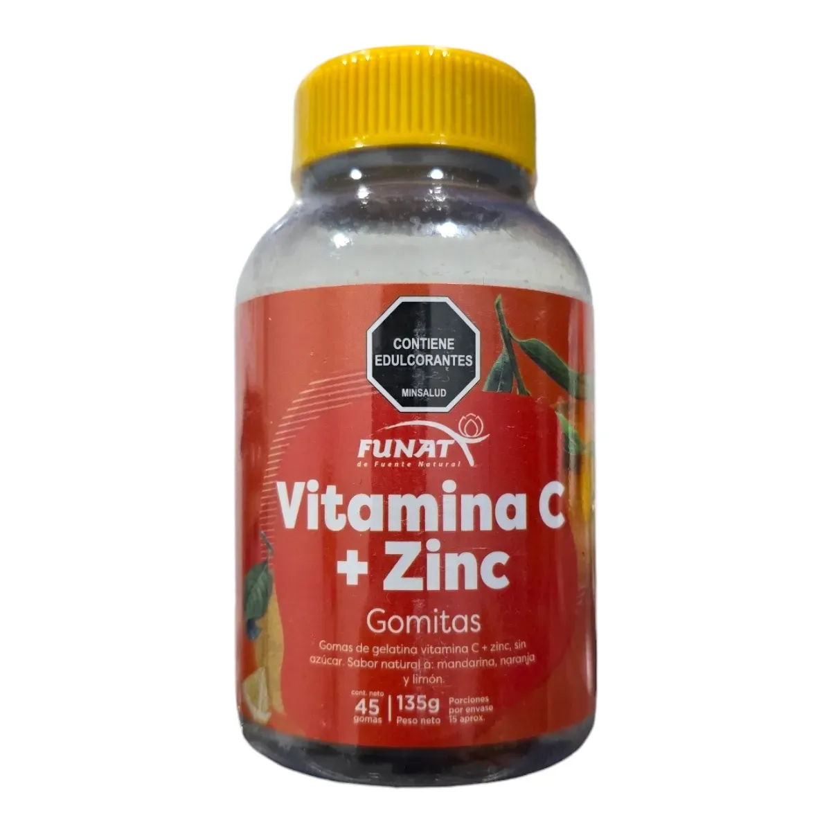 Gomitas con Vitamina C + Zinc X45 - Funat