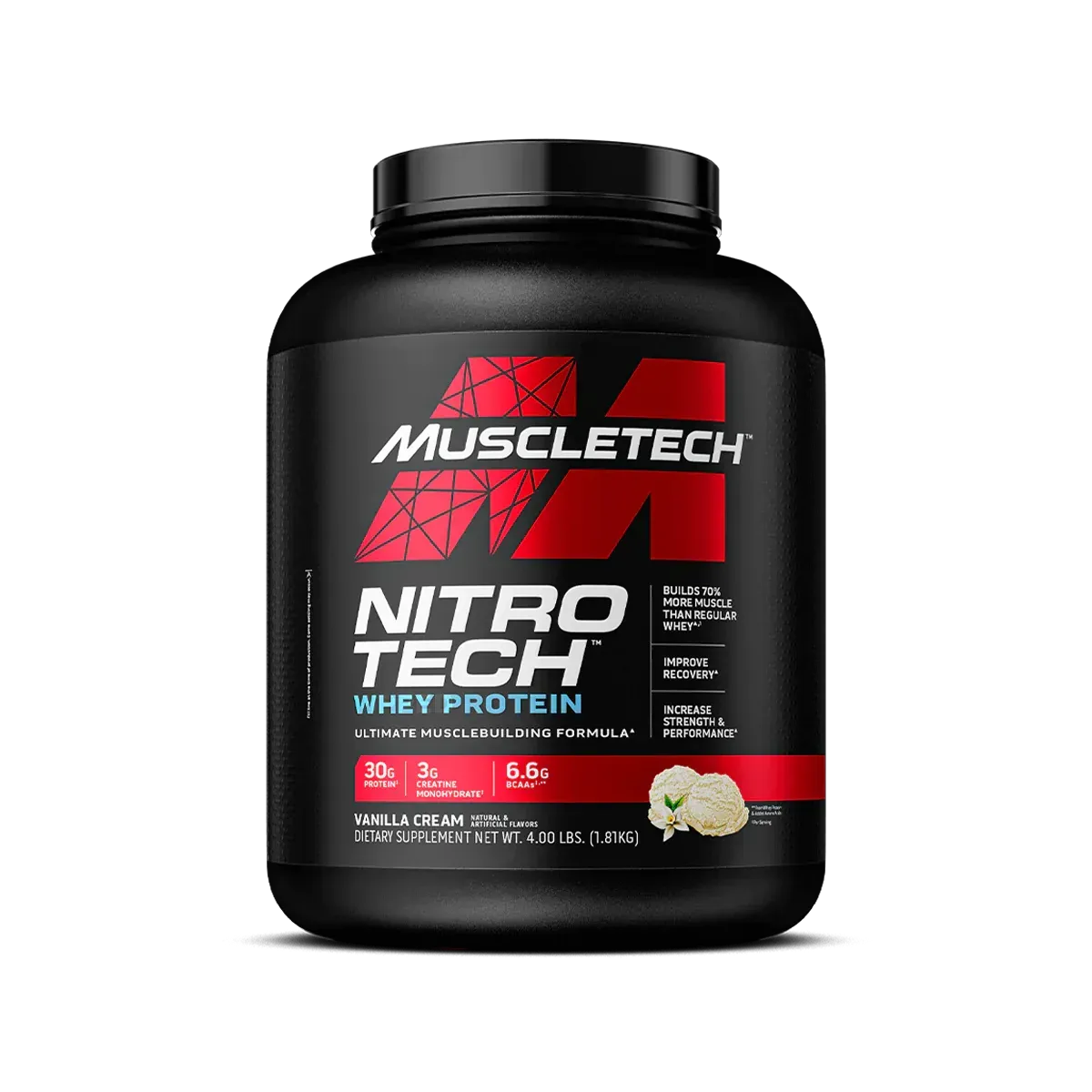 Nitro Tech Whey Protein 4lb Muscletech