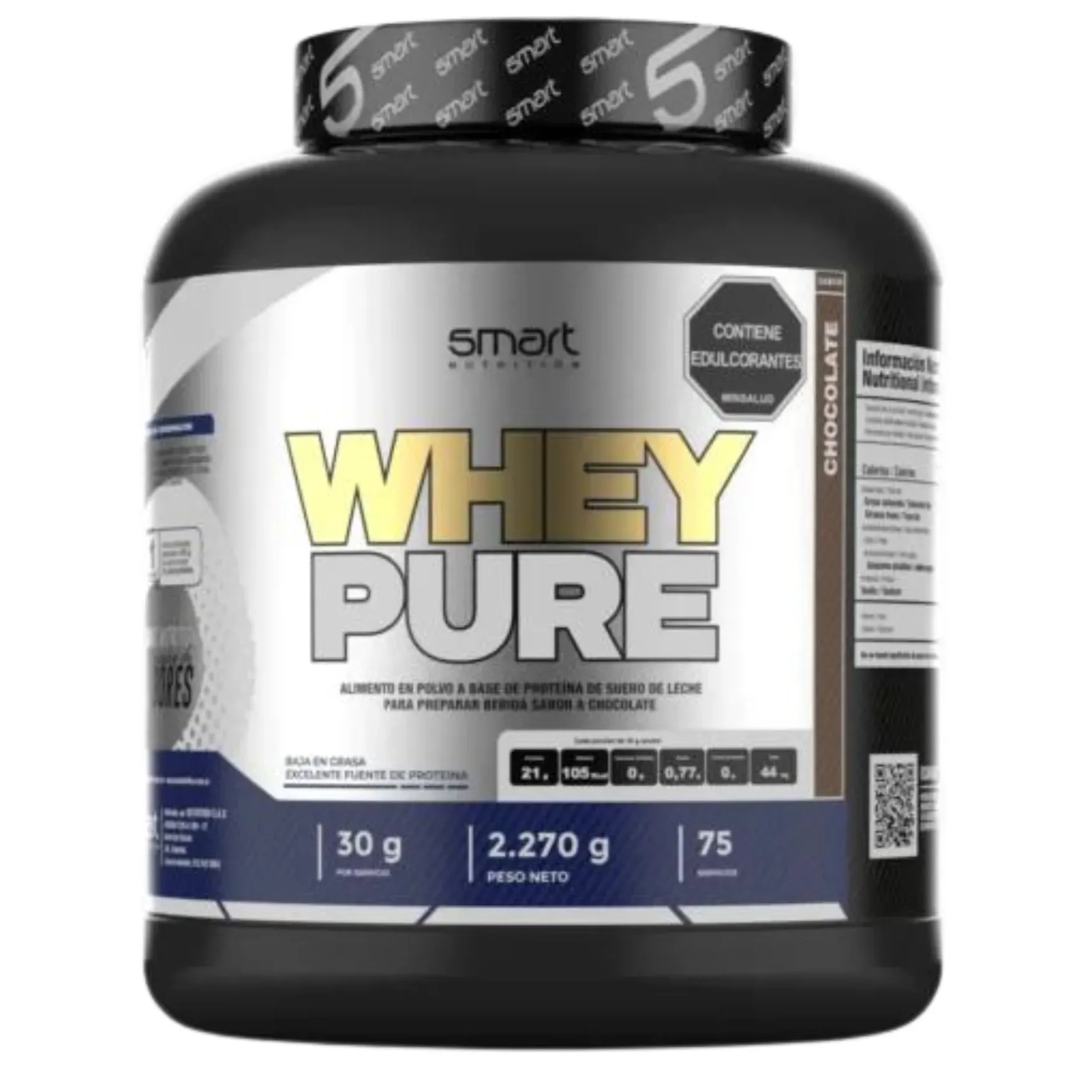 Whey Pure 5lb Chocolate Smart Nutrition