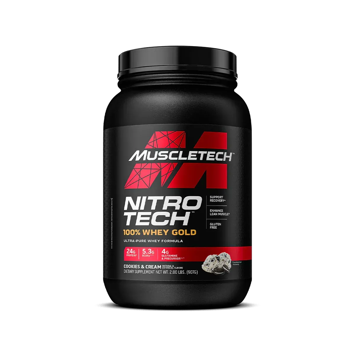 Nitro Tech 100% Whey Gold 2lb Muscletech