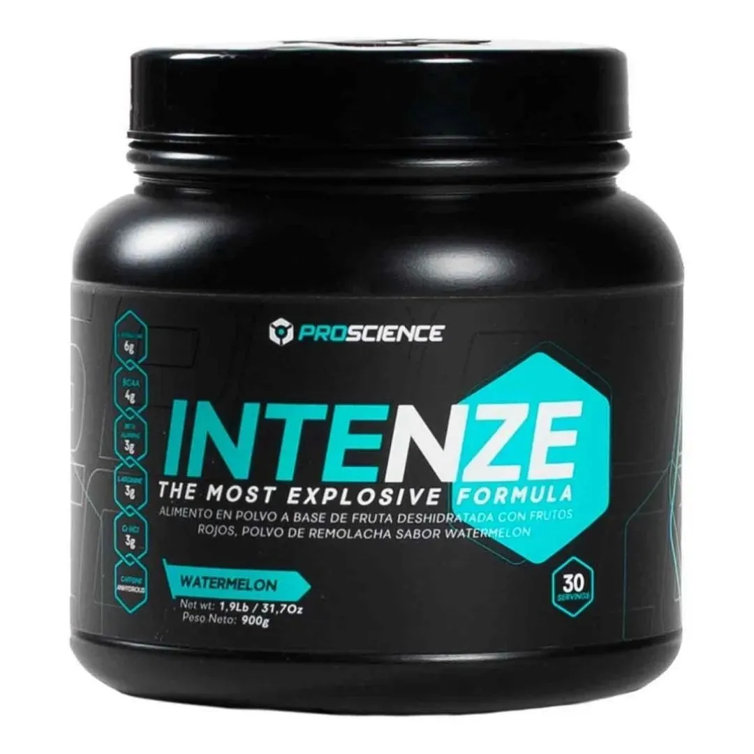 Pre entreno Intenze 30 servicios Watermelon