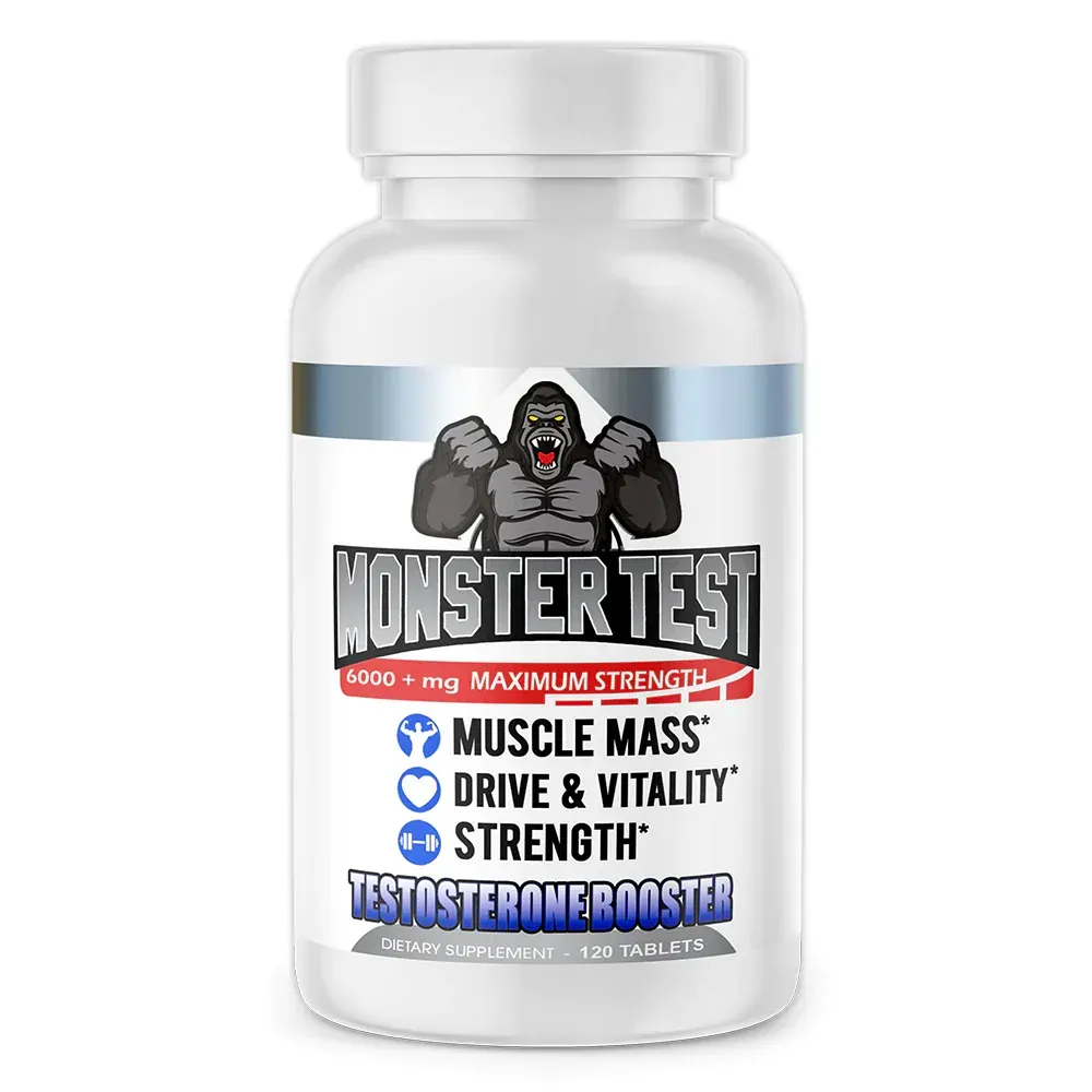 Monster Test Blanco 120 Capsulas