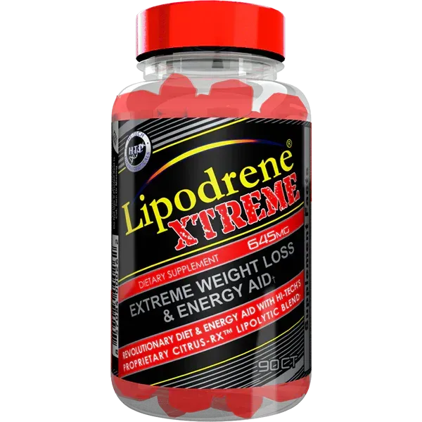 Lipodrene Xtreme Rojo 90 capsulas