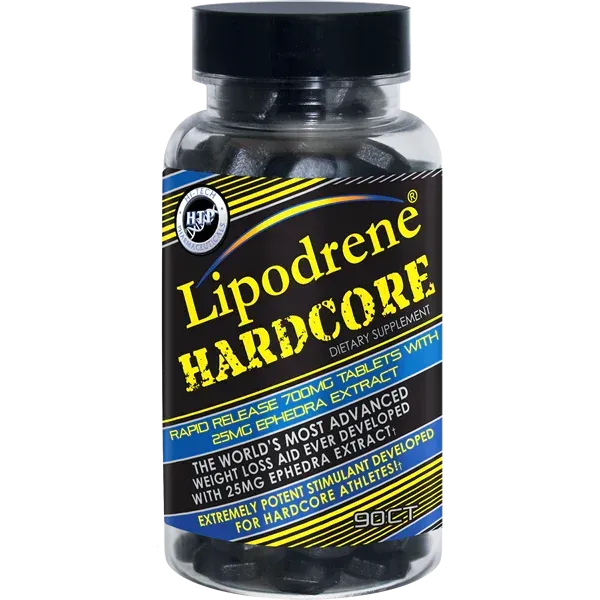 Lipodrene Hardcore Negro 90 Capsulas