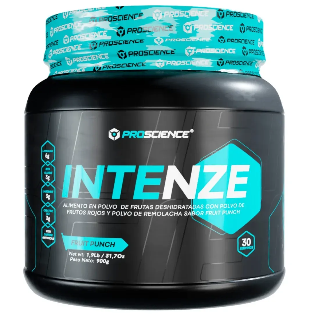 Pre entreno Intenze 30 servicios Fruit Punch