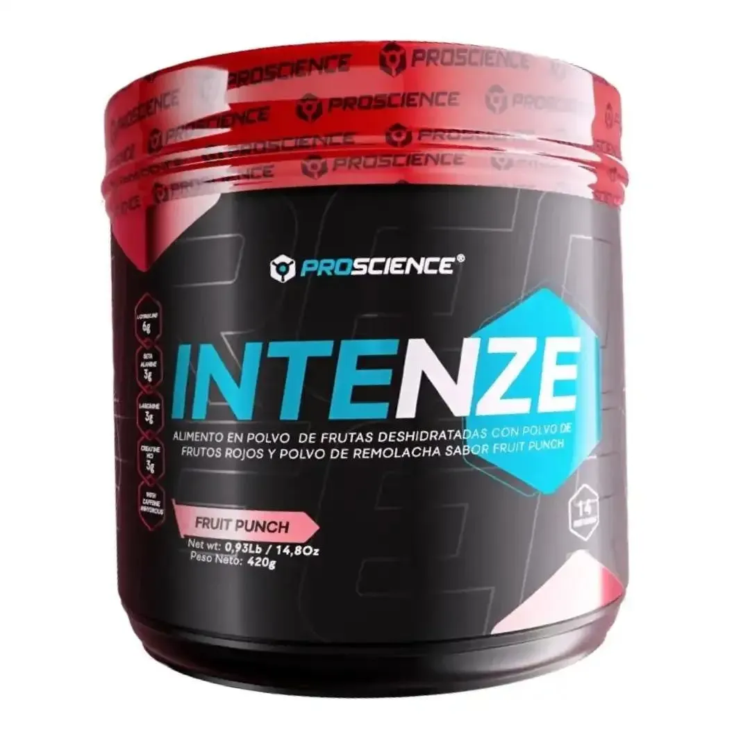 Pre Entreno Intenze 14 Servicios Fruit Punch