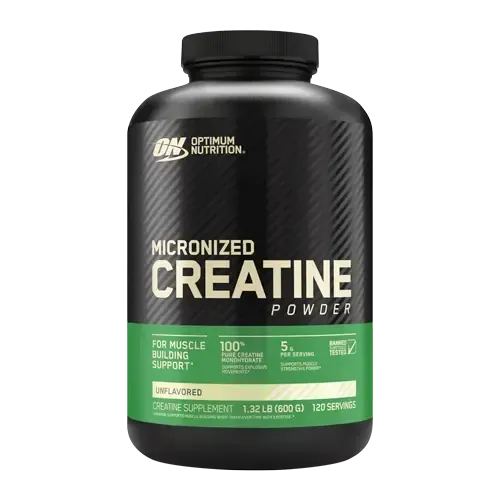 Creatina monohidratada micronizada Optimum Nutrition 120 servicios 600 gramos