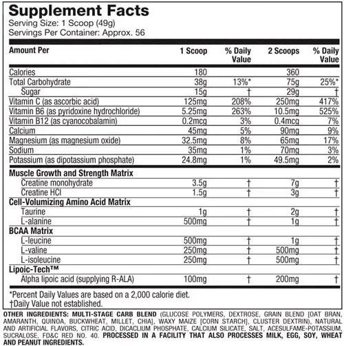 Creatina Cell Tech 6lb Muscletech