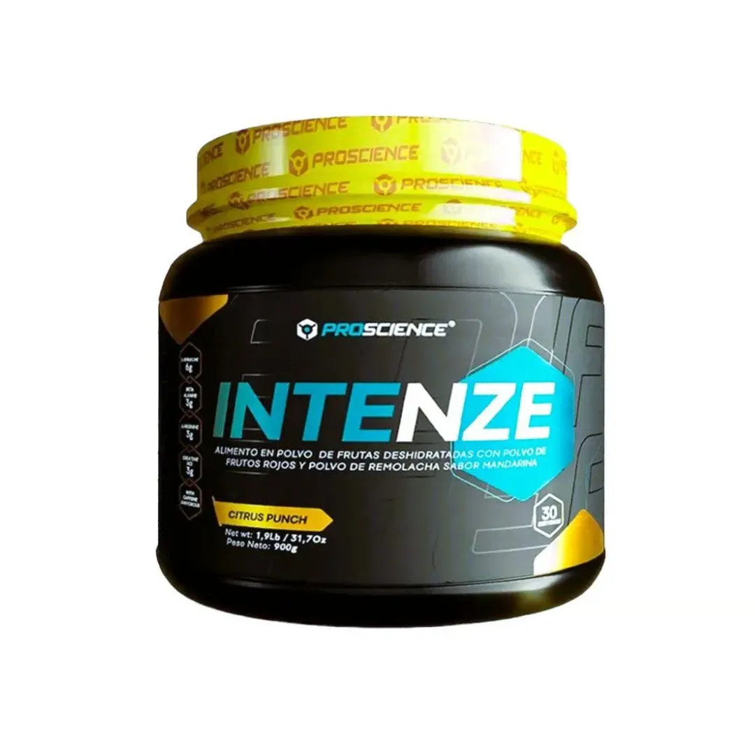 Pre entreno Intenze 30 servicios Citrus Punch